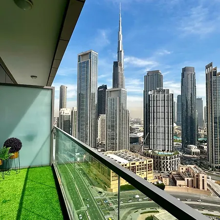 Burj Khalifa Views 2Br With Infinity Pool Downtown Apartment Dubai Exterior photo